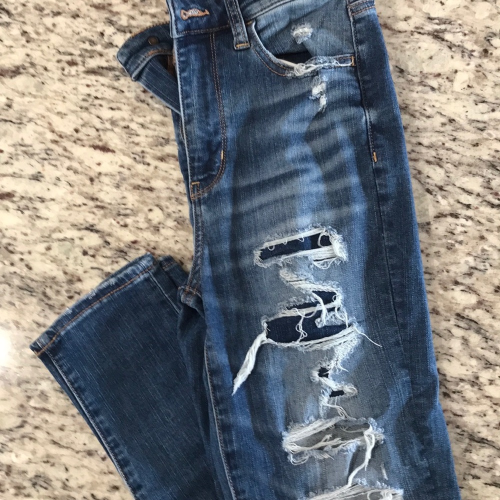 American Eagle super high rise next level jeggings